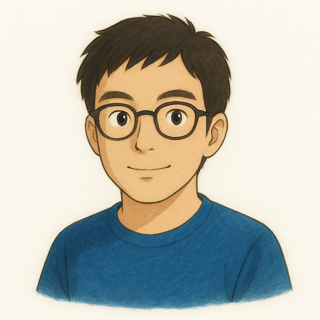 공지훈 캐리커처